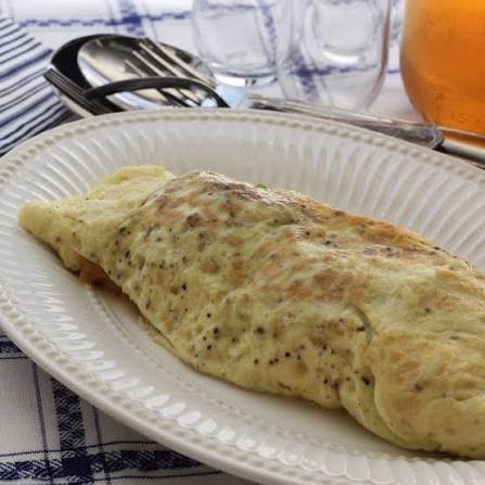 Sausage & Cheese Omelette